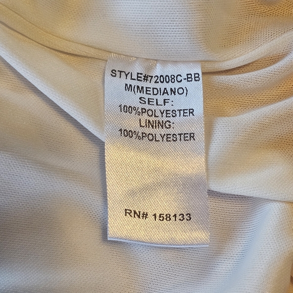 Betsy's Boutique Sketched Floral Halter Maxi Dress Orange Pink White Meduim - Picture 10 of 11